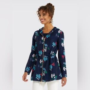 Draper James Navy Floral Jacket